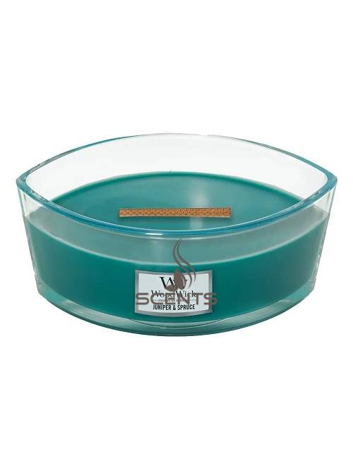 Woodwick Ellipse аромасвеча Juniper Spruce Можжевельник и ель